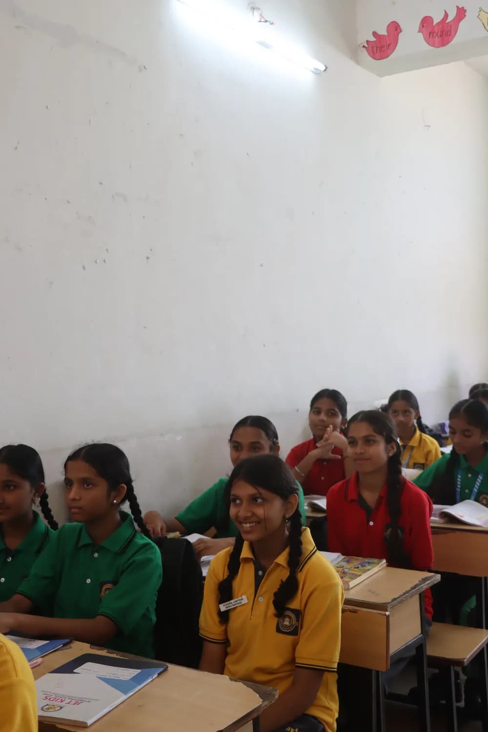 A portrait of school leadership in the administrative office of Jet Kids in Pusad